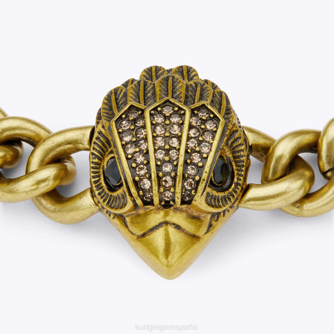 Kurt Geiger mujer pulsera gruesa London Eagle XL 2LPR582 | accesorios oro